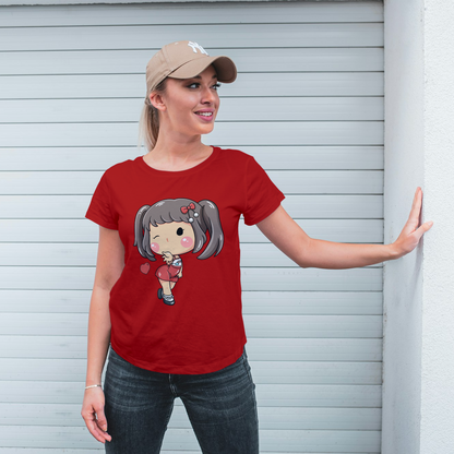 Women Cotton T-Shirt TTF-107 - The Trendy Fashions