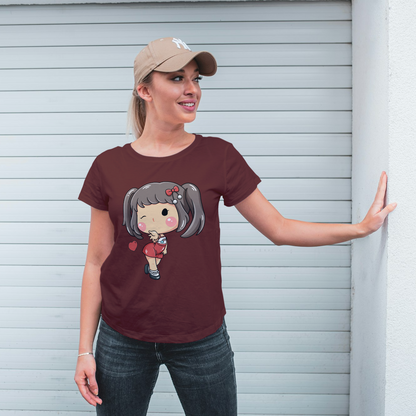Women Cotton T-Shirt TTF-107 - The Trendy Fashions