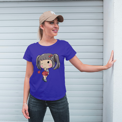 Women Cotton T-Shirt TTF-107 - The Trendy Fashions
