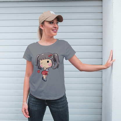 Women Cotton T-Shirt TTF-107 - The Trendy Fashions