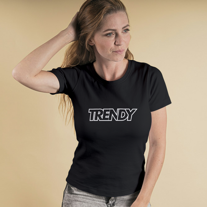 Women Cotton T-Shirt TTF-114 - The Trendy Fashions