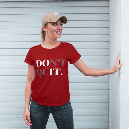 Women Cotton T-Shirt TTF-121 - The Trendy Fashions