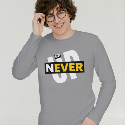Men Cotton Full Sleeves T-Shirt TTF-204 - The Trendy Fashions