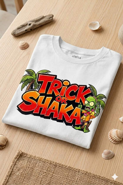 Trick or Shaka Men Cotton T-Shirt Half Sleeves TTF-532