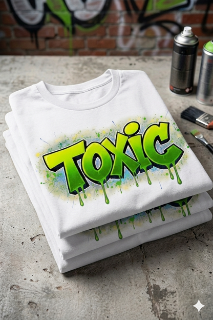 Toxic Men Cotton T-Shirt Half Sleeves TTF-515