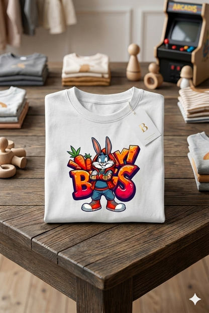 Bunny Kid Cotton T-Shirt Half Sleeves TTF-1003