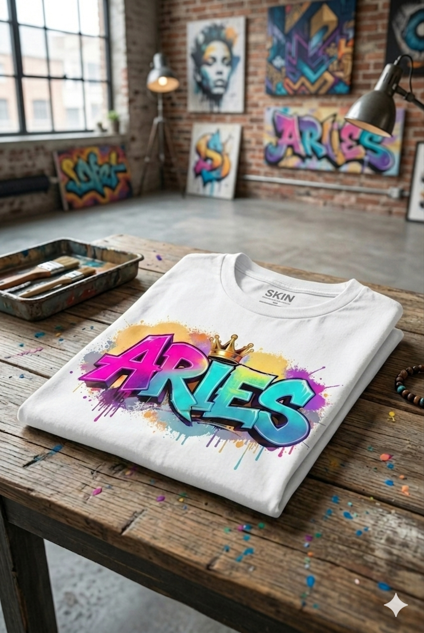 Aries Men Cotton T-Shirt Half Sleeves TTF-527