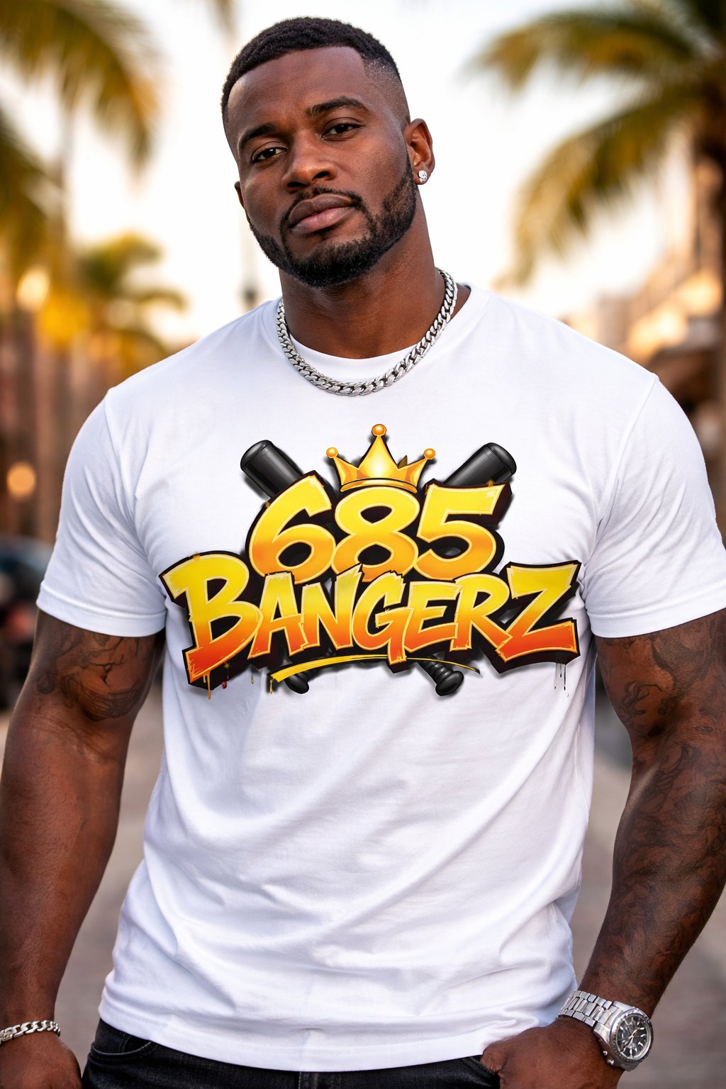 Bangers Men Cotton Half Sleeves T-Shirt TTF-513 - The Trendy Fashions