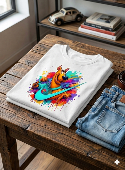 Scooby-Doo Kid Cotton T-Shirt Half Sleeves TTF-1004
