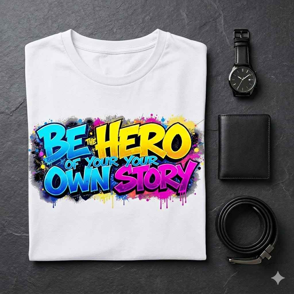 Be Hero Men Cotton T-Shirt Half Sleeves TTF-520