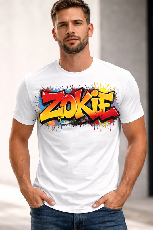 ZOKIE Men Smile Cotton Half Sleeves T-Shirt TTF-502
