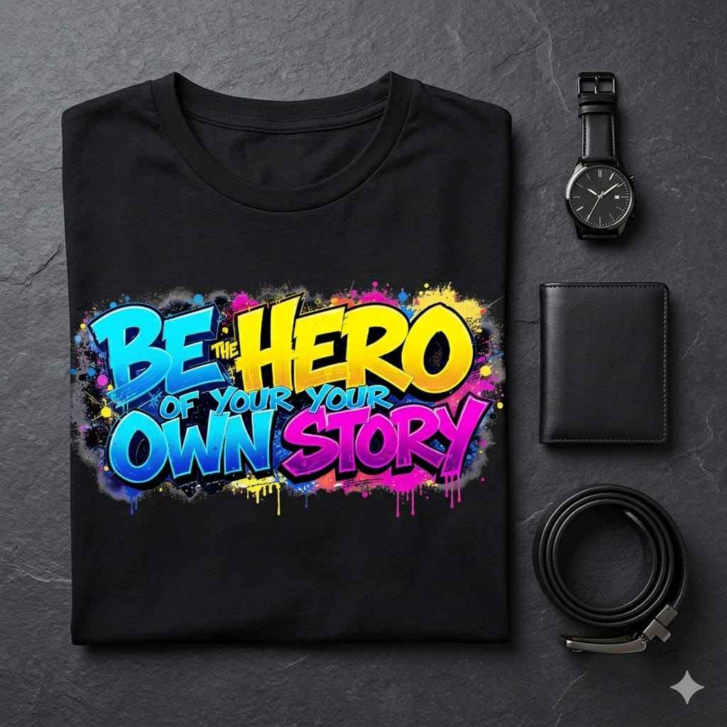 Be Hero Men Cotton T-Shirt Half Sleeves TTF-520