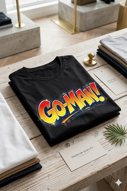 Go-Man Men Cotton T-Shirt Half Sleeves TTF-534