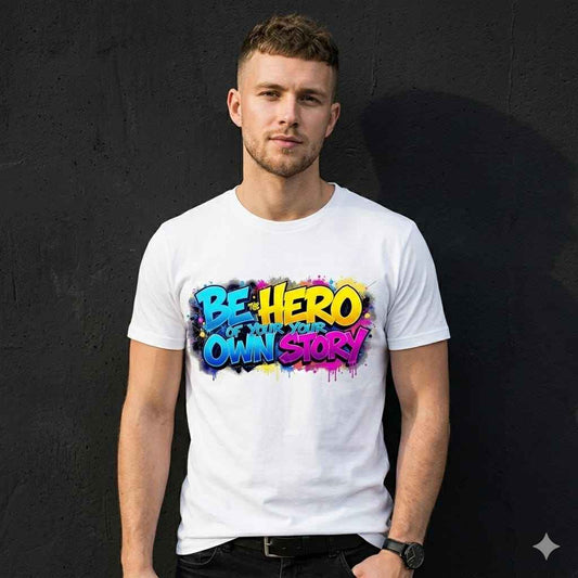 Be Hero Men Cotton T-Shirt Half Sleeves TTF-520