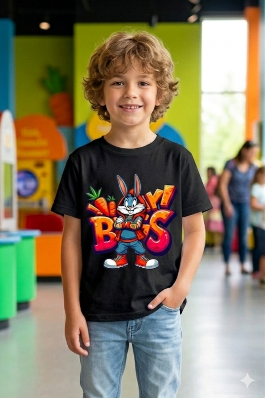 Bunny Kid Cotton T-Shirt Half Sleeves TTF-1003