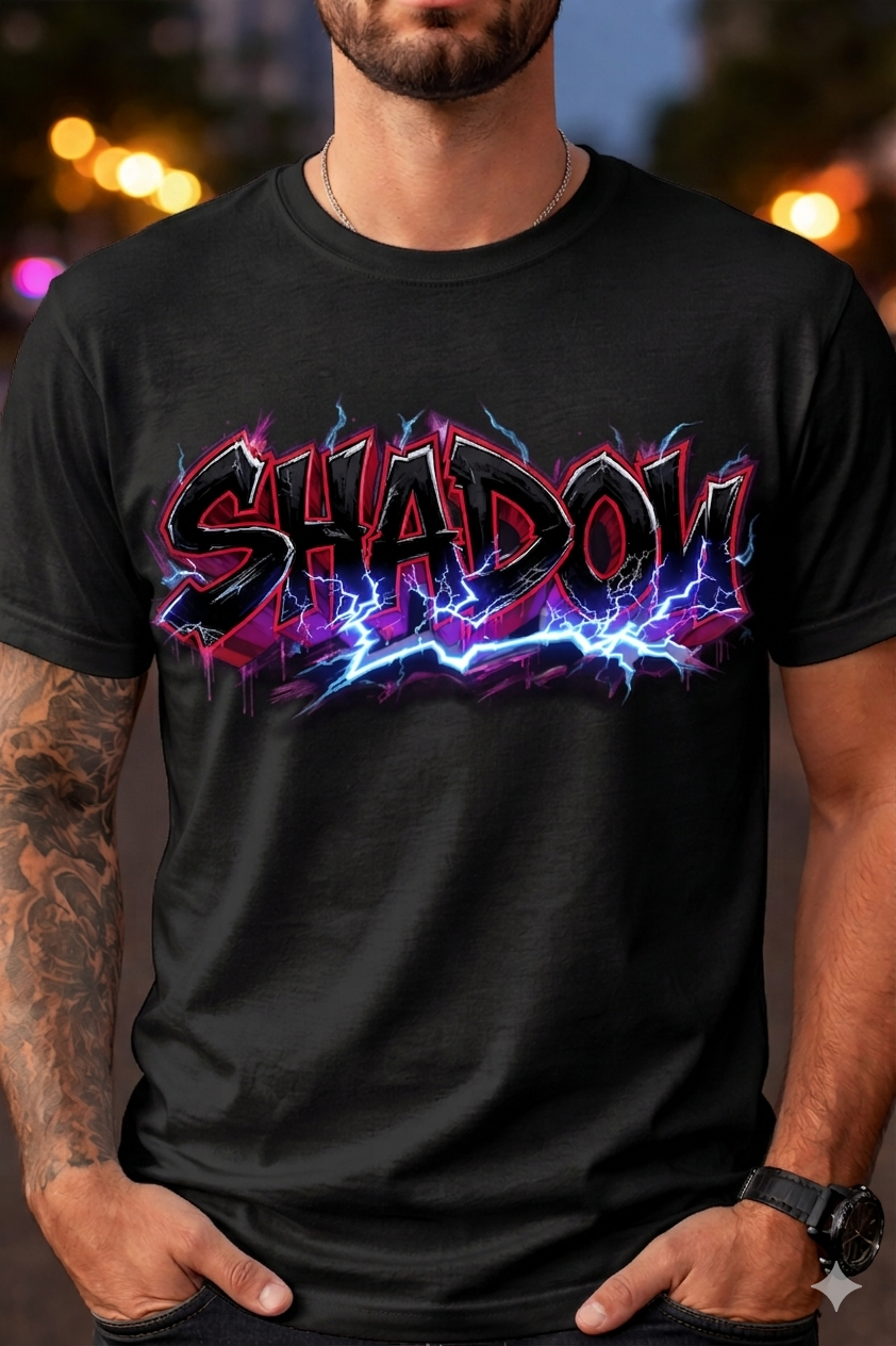 Shadow Men Cotton T-Shirt Half Sleeves TTF-522
