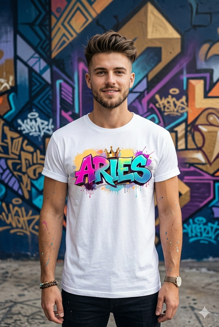 Aries Men Cotton T-Shirt Half Sleeves TTF-527