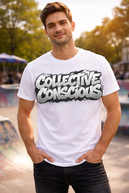 Collective Conseious Men Cotton Half Sleeves T-Shirt TTF-509 - The Trendy Fashions