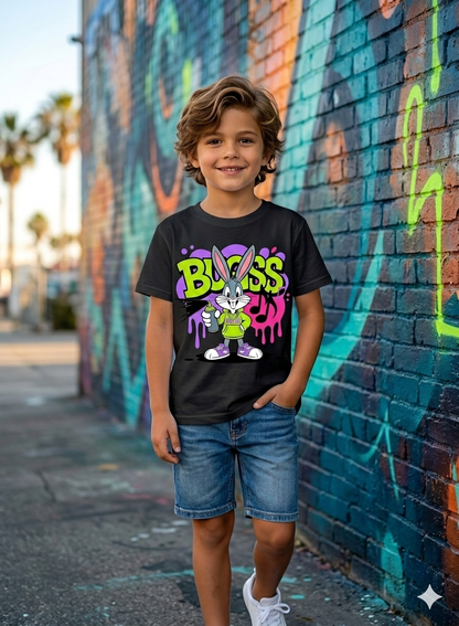 Bugss Kid Cotton T-Shirt Half Sleeves TTF-1018