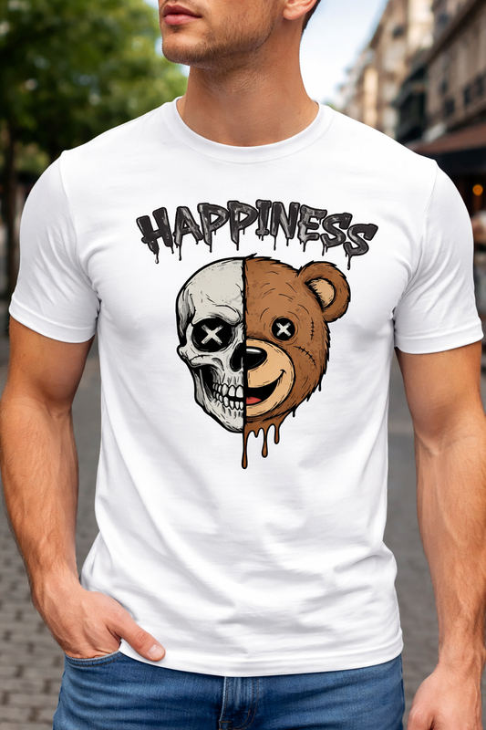 Happines Men premium Cotton T-Shirt Half Sleeves TTF-602