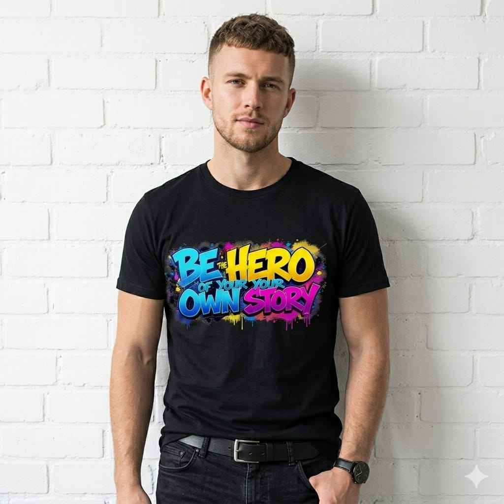 Be Hero Men Cotton T-Shirt Half Sleeves TTF-520