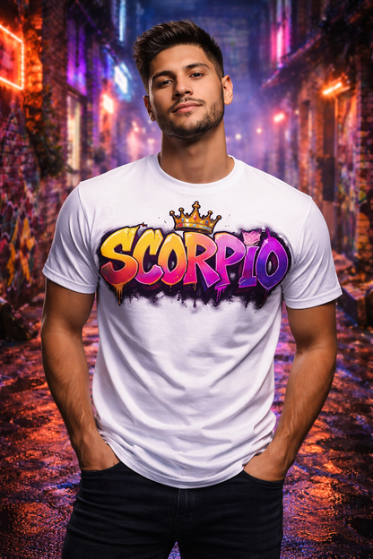 Scorpio Men Cotton Half Sleeves T-Shirt TTF-506 - The Trendy Fashions