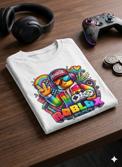 Rablox Kid Cotton T-Shirt Half Sleeves TTF-1014