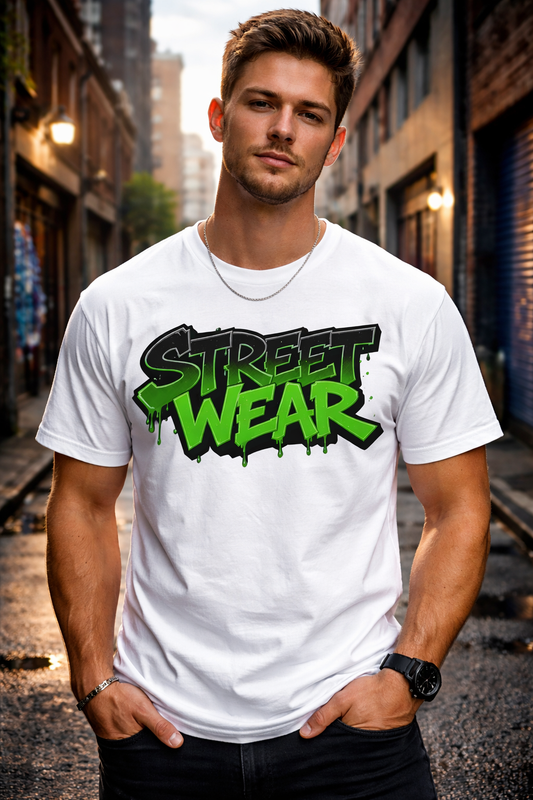 Street Wear Men Cotton Half Sleeves T-Shirt TTF-505 - The Trendy Fashions