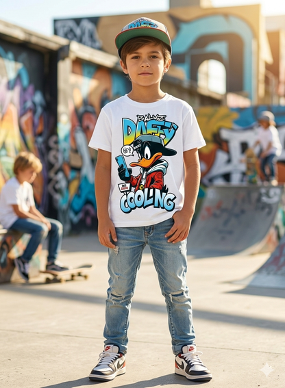 Daffy Kid Cotton T-Shirt Half Sleeves TTF-1007