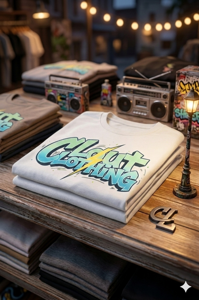 Clout Clothing Men Cotton T-Shirt Half Sleeves TTF-517