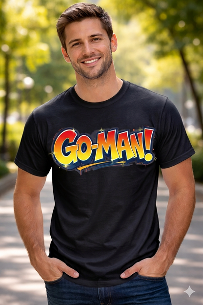 Go-Man Men Cotton T-Shirt Half Sleeves TTF-534