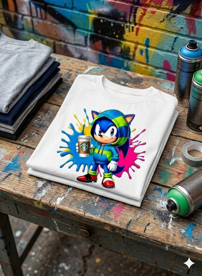 Sonic Kid Cotton T-Shirt Half Sleeves TTF-1015