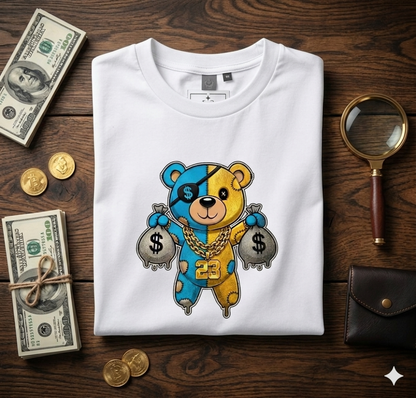 Bear Men premium Cotton T-Shirt Half Sleeves TTF-603