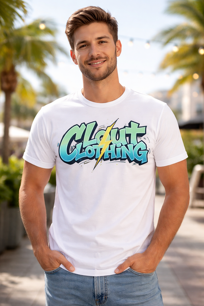 Clout Clothing Men Cotton T-Shirt Half Sleeves TTF-517 - The Trendy Fashions