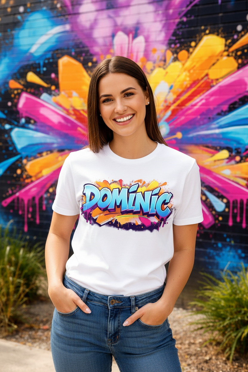 Dominic Female Cotton T-Shirt Half Sleeves TTF-535