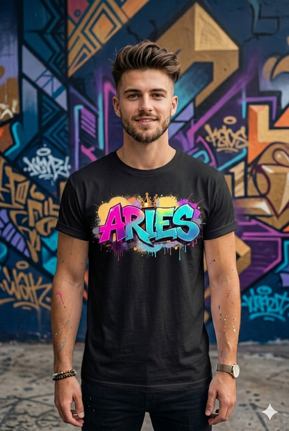 Aries Men Cotton T-Shirt Half Sleeves TTF-527