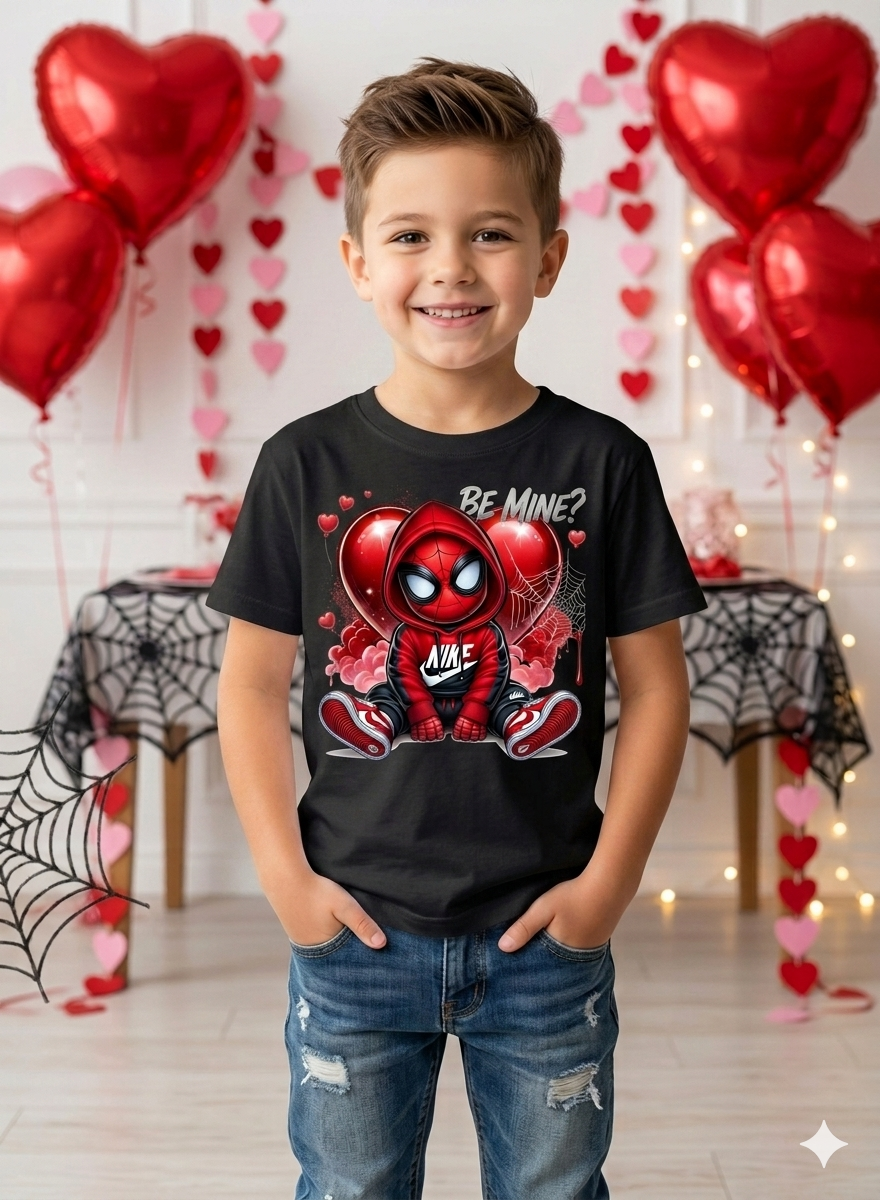 Spider-Man Kid Cotton T-Shirt Half Sleeves TTF-1019