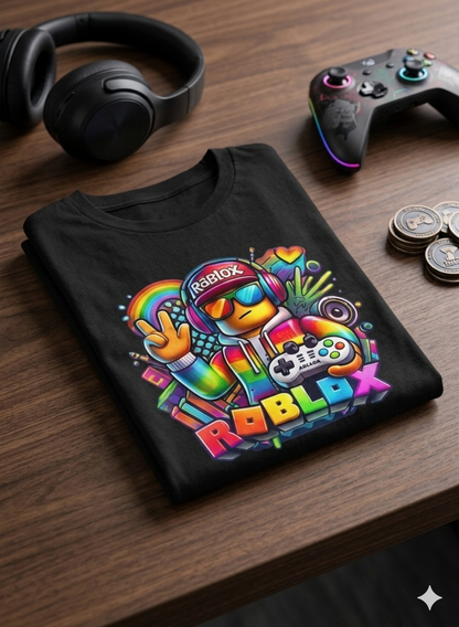 Rablox Kid Cotton T-Shirt Half Sleeves TTF-1014