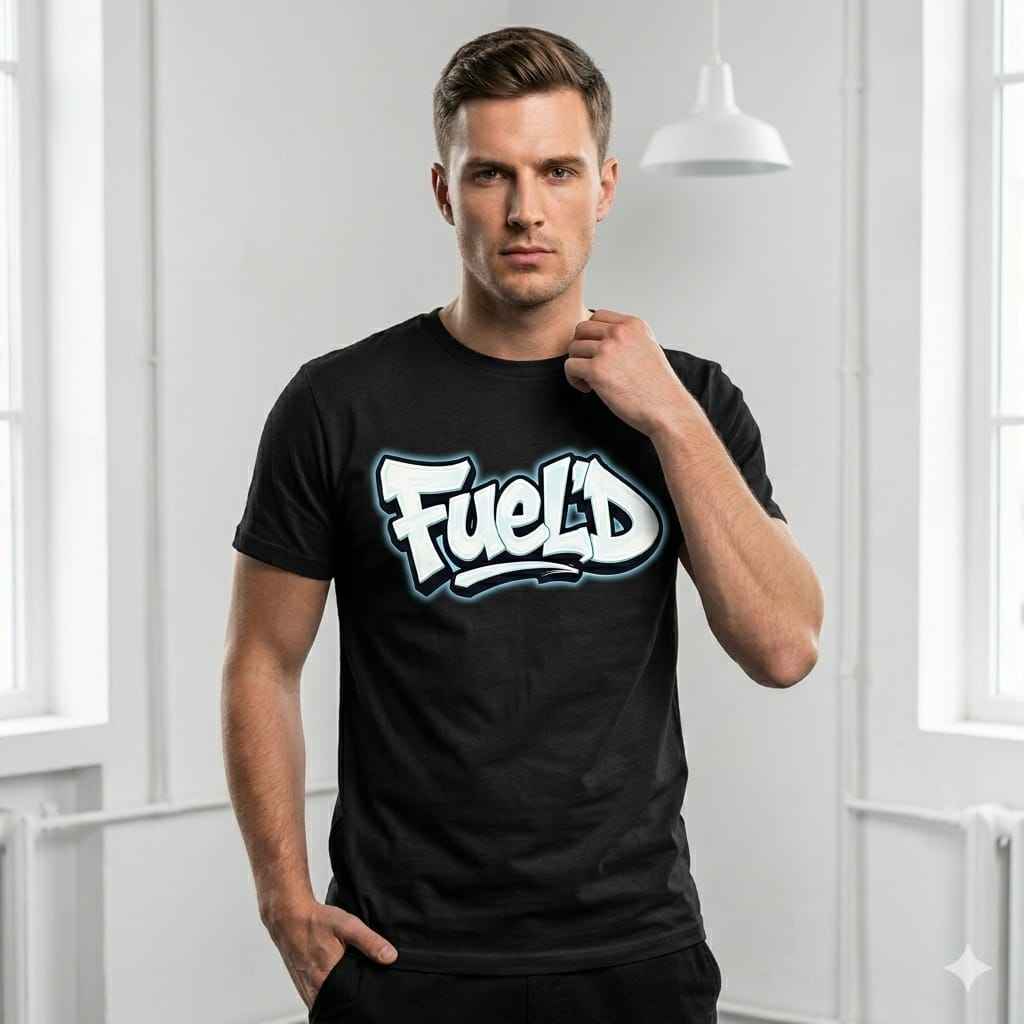 Fueld Men Cotton Half Sleeves T-Shirt TTF-510 - The Trendy Fashions