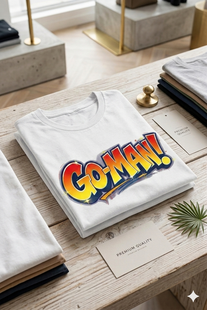 Go-Man Men Cotton T-Shirt Half Sleeves TTF-534